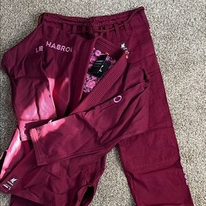 BRAND NEW Women's Maroon Gi Gorgeous BJJ Jiu Jitsu